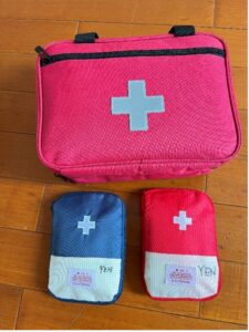 The Main Medical Kit and 2 Daily Medical Kits